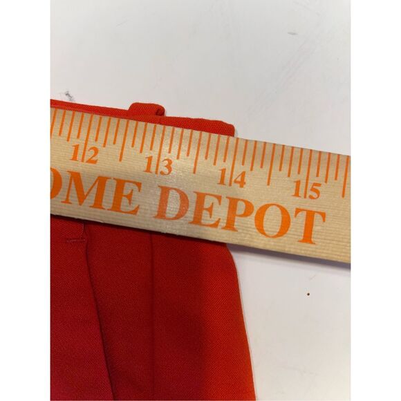 J. Crew Women's‎ High Rise Cameron 365 Pants Size 2 orange Flat Front 26" Inseam - Picture 4 of 5